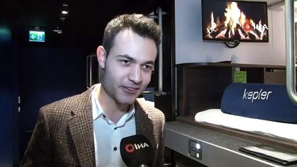 Sabiha Gökçen’in modern uyku kabinleri