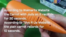 Disney Zootopia Judy's Carrot Recorder Pen and Badge Toys