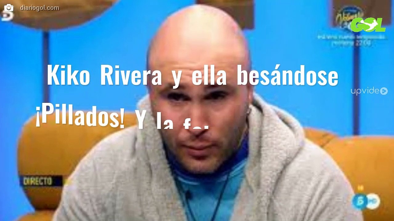Kiko Rivera y ella besándose ¡Pillados! Y la foto tiene horas. ¡Arde Sálvame!