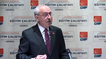 Kılıçdaroğlu: "Öğretmenleri devlet memurları kanunundan çıkarmalıyız"