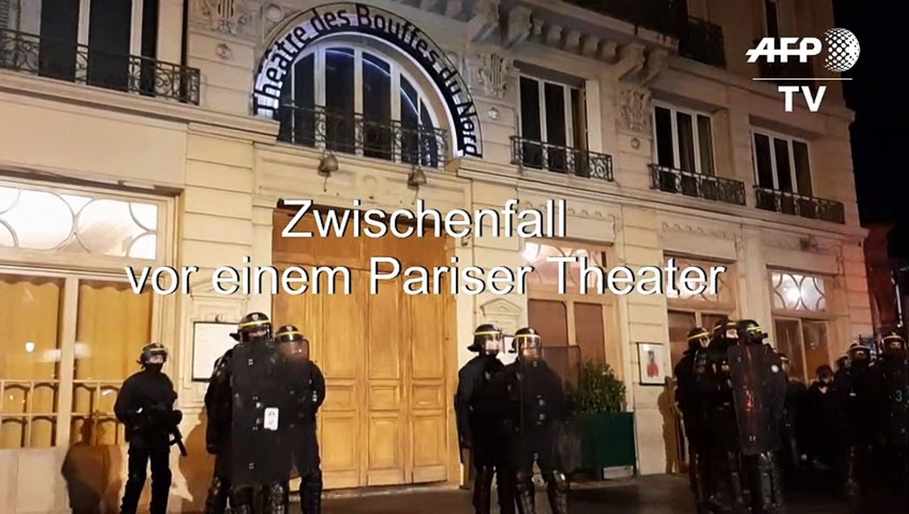 Zwischenfall mit macron in paris