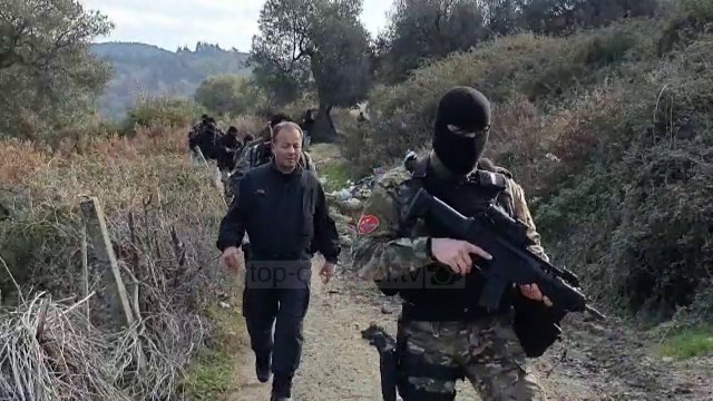 Pamje nga aksioni i forcave RENEA për kapjen e të rrezikshmit Xhevahir Jonuzi