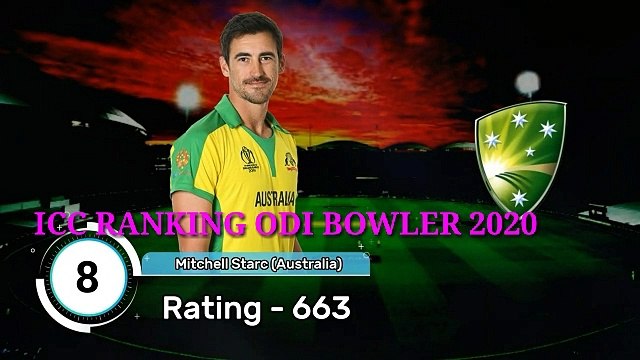 ICC RANKING 2020 TOP ODI BOWLER /TOP 10 BOWLERS LIST