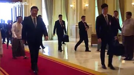 الصين وميانمار توقعان اتفاقيات ضخمة رغم الانتقادات الدولية بسبب أزمة مسلمي الروهينغا