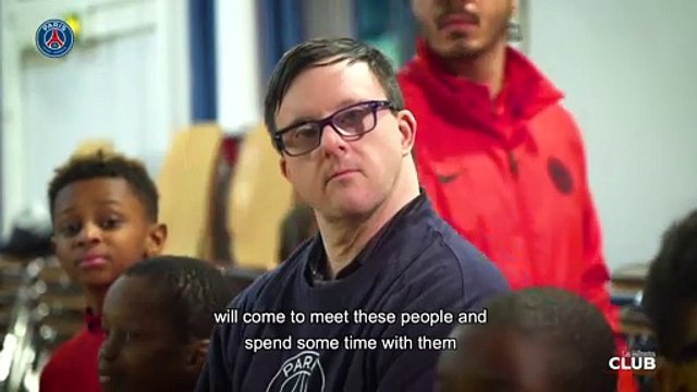 The club's minute: Écoles Rouge et Bleu's children visit the Val Mandé's institut