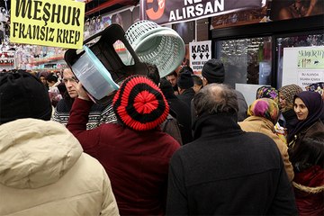 Bu görüntüler Konya'da çekildi