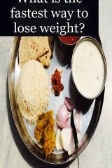 What is the fastest way to lose weight?