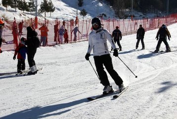 Palandöken'de sömestr coşkusu