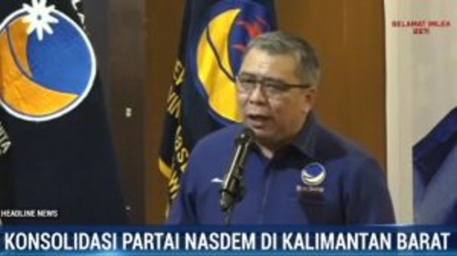 Rapat Konsolidasi NasDem di Kalbar Bahas Strategi Pemenangan Pilkada 2020