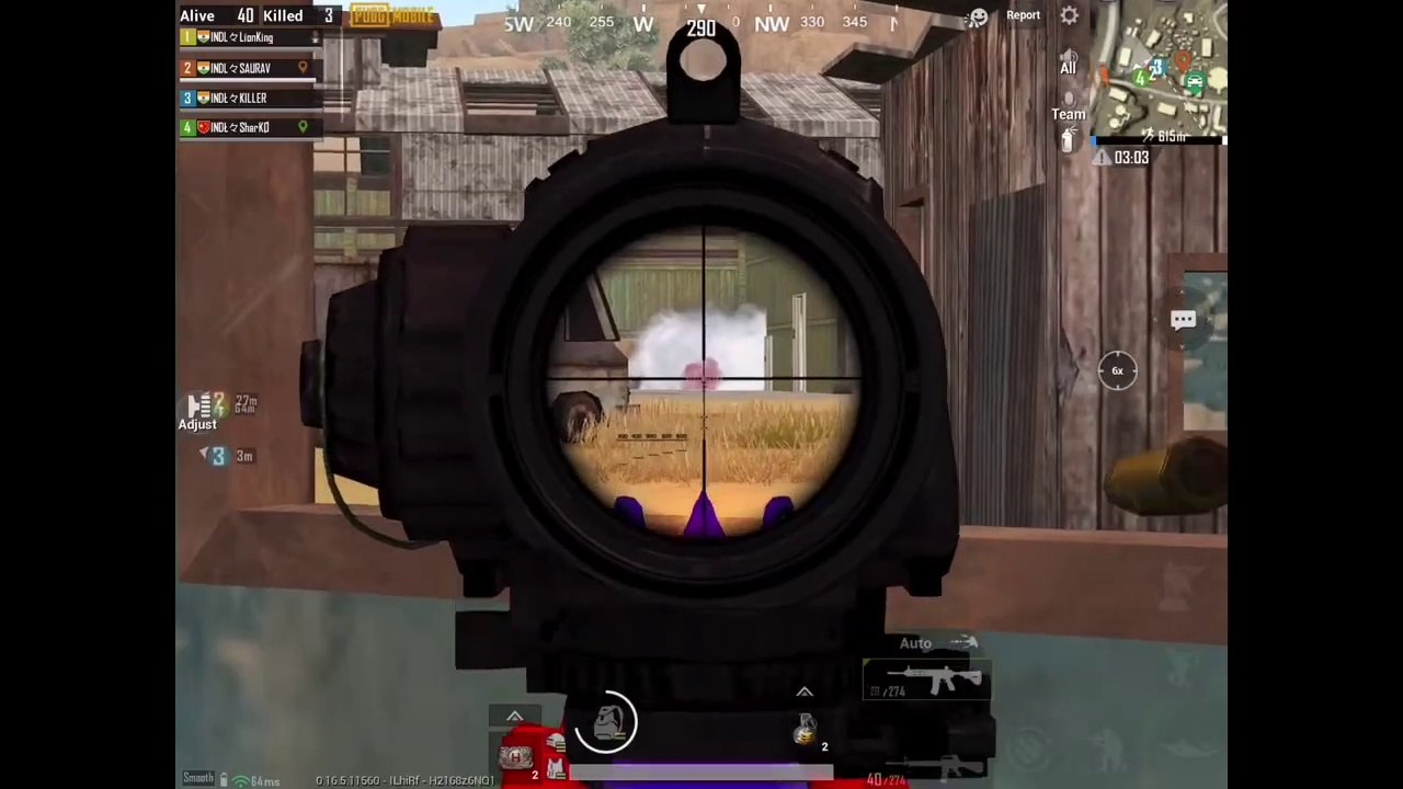 How To Kill Enemy In Smoke | Pubg mobile