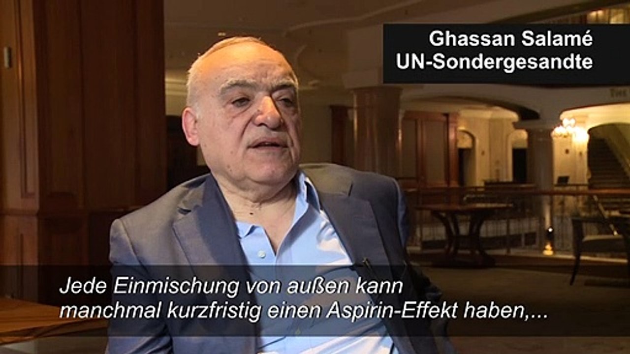 Un-sondergesandte fordert ende ausländischer einmischung in libyen
