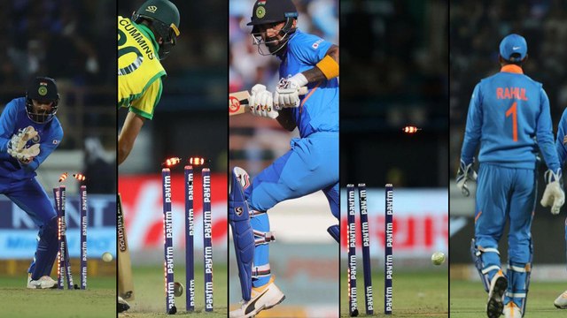 IND VS AUS 2020 : King Of Rajkot, KL Rahul Remembers Dhoni With His Batting & Keeping ! || Oneindia