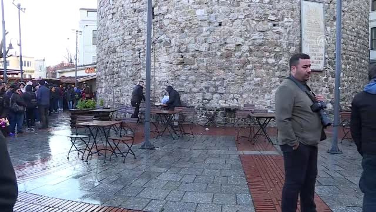 Bakan Ersoy Galata Kulesi önünde Beyoğlu Kültür Yolu Planını açıkladı