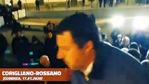 Salvini - Migliaia di persone in piazza con la Lega in Calabria (17.01.20)