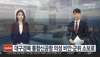 대구경북 통합신공항 의성 비안·군위 소보로