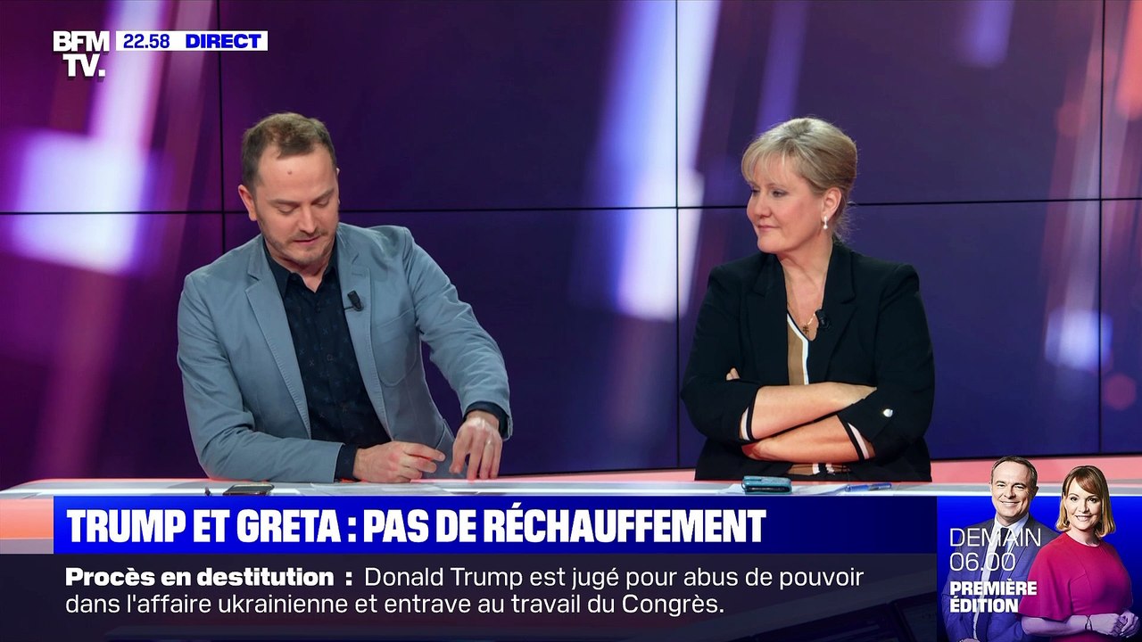 Donald Trump et Greta Thunberg : pas de rechauffement - 21/01