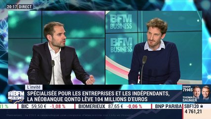 Alexandre Prot (Qonto) : la néobanque lève 104 millions d'euros pour accélérer son développement - 21/01