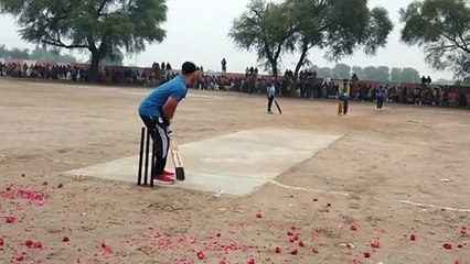 17 runs need in last 3 balls best match in the history of tapeball  cricket