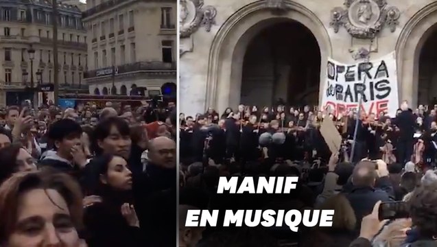 Contre la réforme des retraites, l'Opéra de Paris offre un nouveau concert gratuit