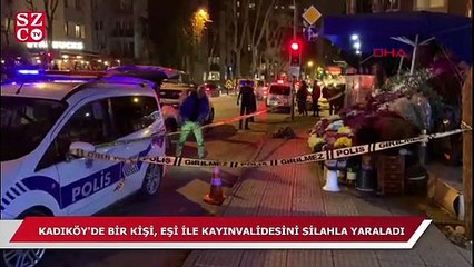 Download Video: Kadıköy'de bir kişi, eşi ile kayınvalidesini silahla öldürdü