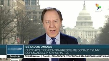 EEUU: próximo martes será primera sesión del juicio político a Trump