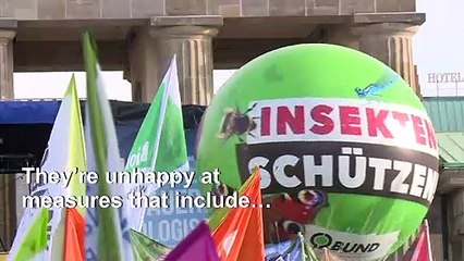 Farmer fury and environmental anger in protest-hit Germany