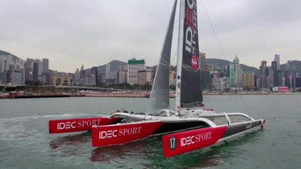 IDEC SPORT 2020 :  La Route du Thé  Top départ de Hong Kong
