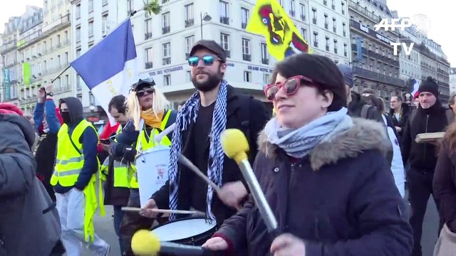 Prisões em manifestações na França