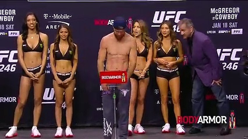 UFC 246- Weigh-in Recap Conor vs Cowboy