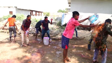 Village Holi my village  show