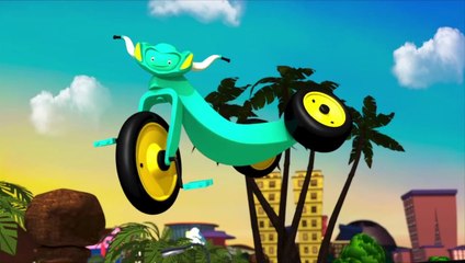 OKIDS- SPYCYCLES Trailer-Cartoon for kids, PUZZLE SOLVING, CUTE, FUNNY, NURSERY RHYMES, Funny videos