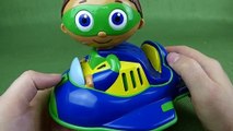 Super Why Hovering Why Flyer Toy Magically Hovers- Plus lots of Phrases from PBS Episodes-