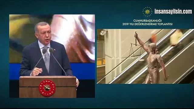 Cumhurbaşkanlığı 2019 Yılı Değerlendirme Toplantısı ikinci yargı paketi bir kaç hafta içinde meclis gündemine gelecek