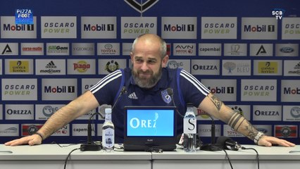Bastia 1-0 St Quentin : Conf. d'après-match de M. Chabert
