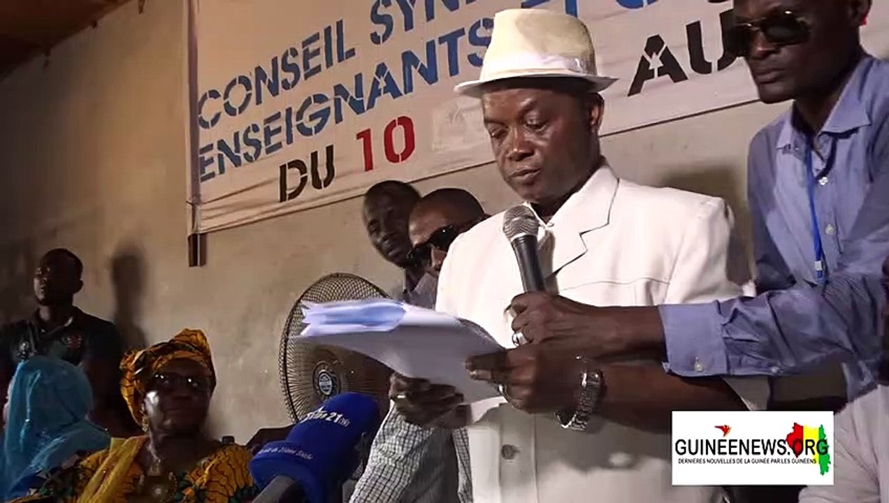 Aboubacar Soumah remotive: « réglons notre situation une fois pour toute, même si ça nous coûte six mois de salaire»