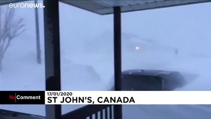 Τόνοι χιονιού στον ανατολικό Καναδά