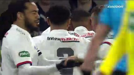 Une minute de jeu et Cherki a ouvert le score à Nantes: Le but du Lyonnais en vidéo
