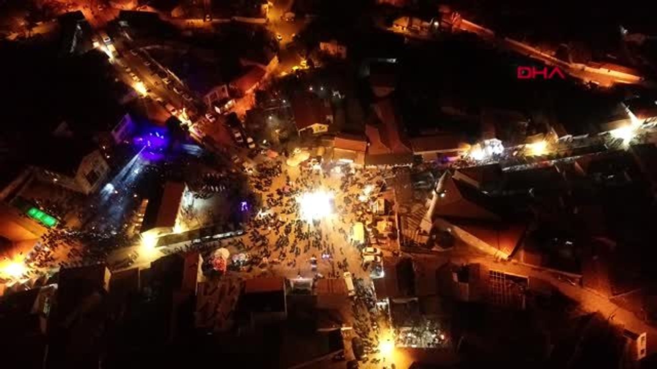 Edirne'de, balkan geleneği 'bocuk gecesi' kutlandı