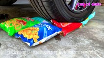 Experiment Car vs Coca Cola in Condom - Crushing Crunchy & Soft Things by Car