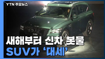 새해부터 신차 출시 봇물...SUV가 '대세' / YTN