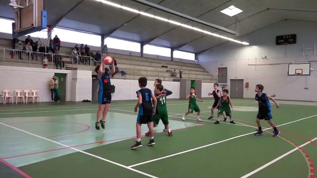 18.01.20 U09 Mini Poussins COTEAUX DU LUY -TURSAN BASKET CHALOSSE 1e Partie