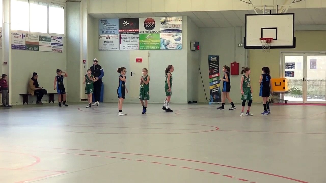 18.01.20 U11 Poussines  TURSAN BASKET CHALOSSE- LABENNE 2e Partie