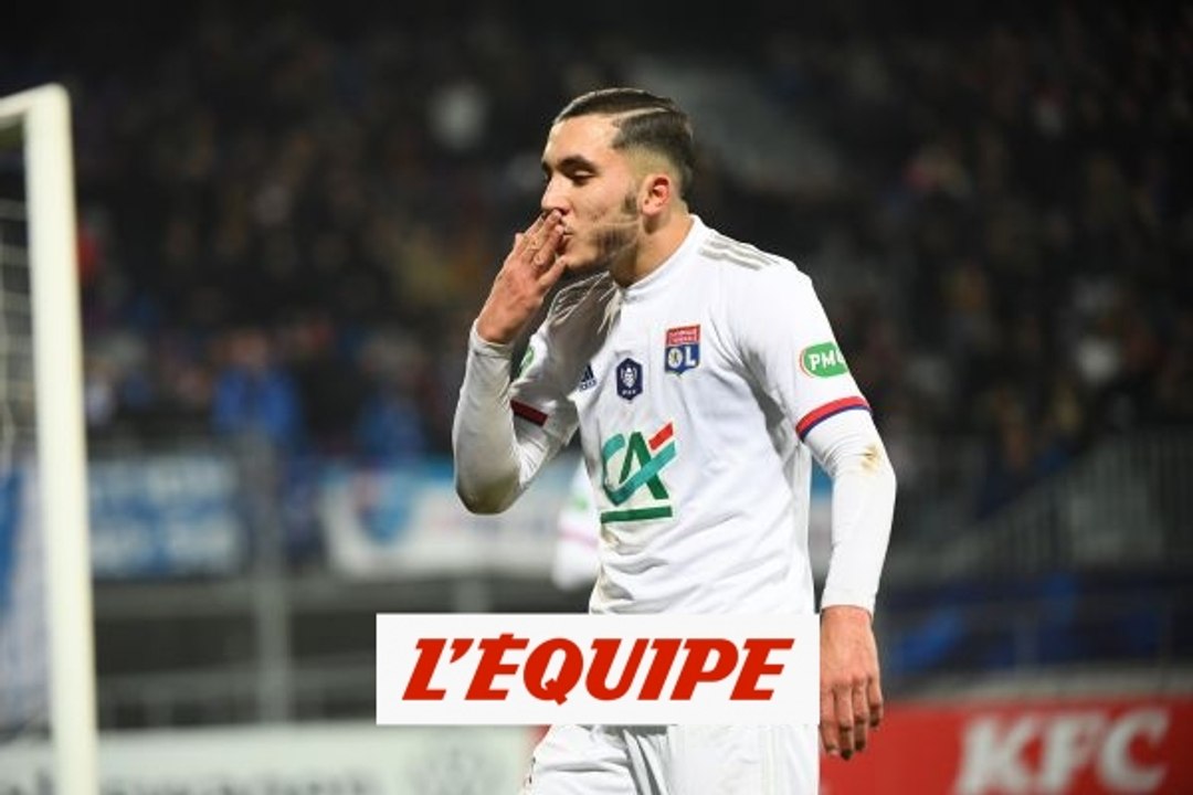 Rayan Cherki apprend vite - Foot - Coupe - OL