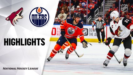 NHL Highlights | Coyotes @ Oilers 1/18/20