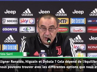 20e j. - Sarri : "Trouver un équilibre solide"