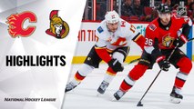 NHL Highlights | Flames @ Senators 1/18/20