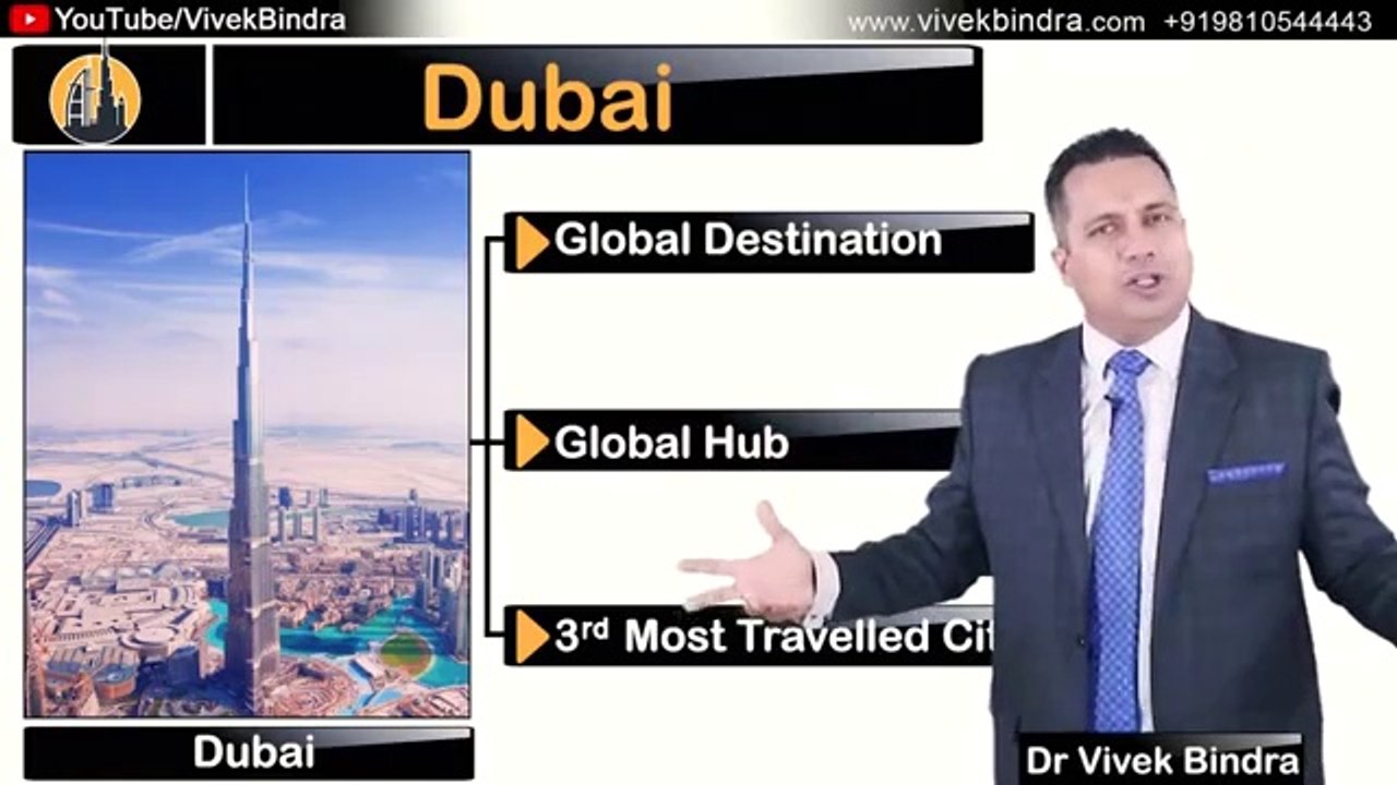 DUBAI के पास इतना पैसा कहाँ से आया - महा मोटिवेशन - Case Study - Dr Vivek Bindra