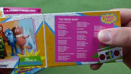 Yo Gabba Gabba Trading Cards Blind Surprise Packs with the Spin Master Train Toys-