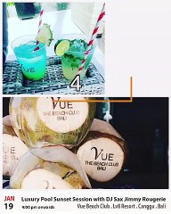 Sunday(s)  4:00 pm onwards Luxury Pool #Sunset Session  at the Amazing #VueBeachClub with #JimmySaxBlack