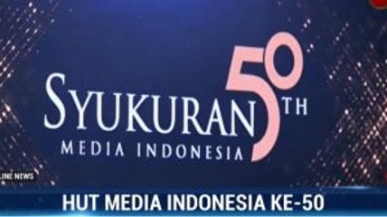 Media Indonesia Gelar Syukuran HUT ke-50